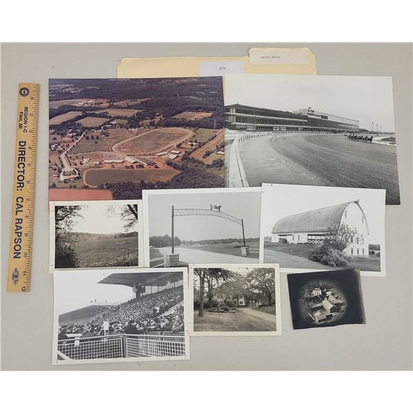 Harness Racing, Assorted Racetracks, 8 Photos