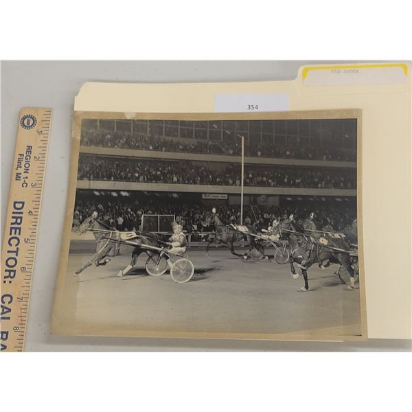 Harness Racing, Featuring Horse Star Sahbra, Roosevelt Raceway, 1 Photo