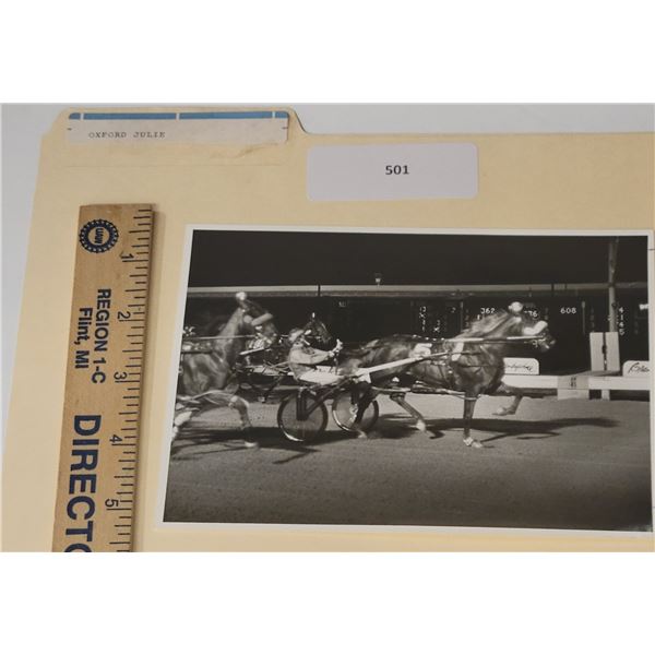 Harness Racing, Featuring Horse Oxford Julie, Brandywine Raceway, 1 Photo
