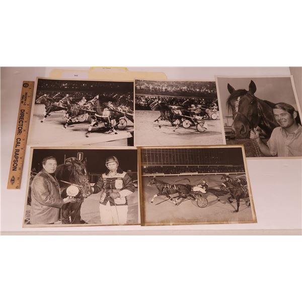 Harness Racing, Featuring Horse Pat Taylor, 5 Photos