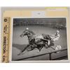 Image 1 : Harness Racing, Featuring Horse Paula's Leader, Driver William Deters, Wolverine Raceway, 1 Photo