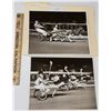 Image 1 : Harness Racing, Sportsman's Park Mule & Ostrich Races, Cicero, Illinois, 2 Photos