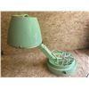 Image 1 : Vintage Compact portable table hair dryer -Green