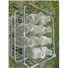 Image 3 : Vintage Milk Jugs (10) Steel grate holder