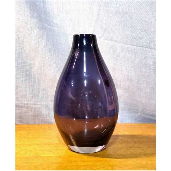 Blown glass Purple vase