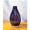 Image 1 : Blown glass Purple vase