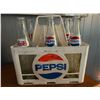 Image 3 : 4.5 litre Pepsi bottle plastic carrier with 6 300 ml vintage bottles