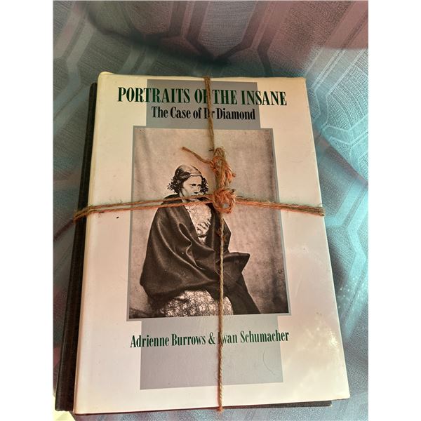 3 books - sask 1968 grey stone year book, portraits of insane , California Missions