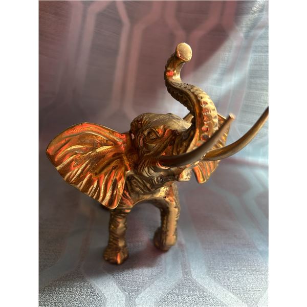 Heavy Brass Elephant