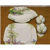 Image 3 : Royal Albert "greenwood tree" Bone China desert tray, plate, salt/pepper