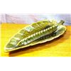Image 1 : Large green Leaf Ashtray