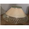 Image 3 : 3 Vintage Glass Designed lampshades