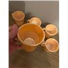 Image 2 : 6 Peach Pearl Coffee Mugs