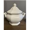 Image 2 : Large white soup pot with handles - misc Soup bowls with handles