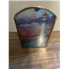 Image 2 : Lighthouse Lot - Glass Picture, lighthouse hook, Hlass cover with pic