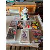 Image 1 : VHSs/Playstation 2 Game/DVDs/Christmas Cookie Jar