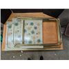 Image 1 : Vintage TV Trays (3 ATtachable Frames, 1 stand w/ Rolling wheels cart design)