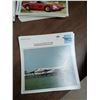 Image 6 : 1 Box of Vintage Post Cards - Race Cars, Sports Car, Aircrafts, ETC