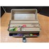 Image 2 : Tackle Box w/ 3 Place storage and misc tackle items