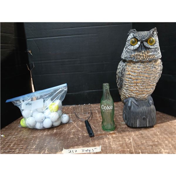 Assorted Home Goods - Potato Masher, Battery powered Owl ETC