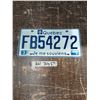 Image 1 : 1 Quebec 1991 License Plate