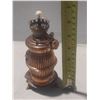 Image 1 : Vintage Mini Potbelly Stove Oil Lamp. (Copper or Brass)