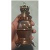 Image 3 : Vintage Mini Potbelly Stove Oil Lamp. (Copper or Brass)