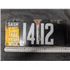 Image 1 : 1920 Sask Plate 14112 (Porcelain)