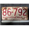 Image 1 : 1940 Sask Plate 86-792
