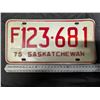 Image 1 : 1975 Sask Plate F123-681