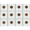 Image 2 : Lot of 12 One Cents Coins.