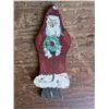 Image 3 : Christmas Decorations (Vintage Simpsons Ornament, Crystal Tree Ornament, wood Santa, and Star)