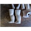 Image 2 : lot of porcelain baby doll parts (legs, arsm, body, and heads)