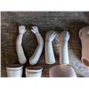 Image 3 : lot of porcelain baby doll parts (legs, arsm, body, and heads)