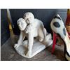 Image 2 : Statues/Decor Lot (Gnome, Angel, High heel, and two boys statue)