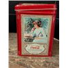 Image 3 : (2) Vintage Tins (Spool cotton and Coca-Cola) w/ Misc Items