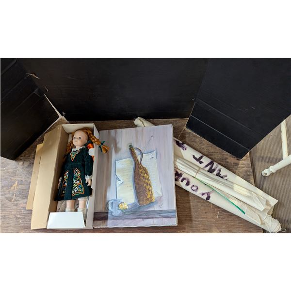 Royalton Collection Doll (Hair not Attached) w/ Misc Painting