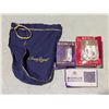 Image 1 : Crown Royal Shot Glasses (Mini Boot and rocks glass w/ Bag and Bandana)