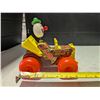 Image 5 : Vintage Fisher Price Wooden Bobble head car toy w/ Vintage Dr. Seuss Hard Cover Book