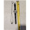 Image 2 : TCK SR626 Quartz Watch w/ Bull Necklace (Still working)