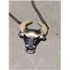 Image 6 : TCK SR626 Quartz Watch w/ Bull Necklace (Still working)