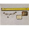 Image 4 : Charm Bracelet w/ Porcelain Vox for Charm (Good Condition)