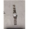 Image 4 : Silver Tone Quart Watch ,Bangles with silver Heart Locke, Silver Brooch