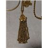Image 2 : Bangle bracelet Monet, 22KT Gold Chain Brooch