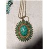 Image 2 : Emerald Jewelry Lot set (Necklaces, earrings, and etc.)