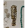 Image 6 : Emerald Jewelry Lot set (Necklaces, earrings, and etc.)