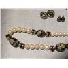 Image 6 : Pearl Necklaces and Bracelets / Earrings/Silver Brooch and rings