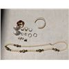 Image 7 : Pearl Necklaces and Bracelets / Earrings/Silver Brooch and rings
