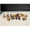 Image 1 : 12 Wade Figurines Porcelain (Made in England OLDE English)