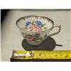 Image 3 : Ansley Set  Tea Cup and Saucer set (Excellent Condition) and Ansley Porcelain Miniature Clock (Still